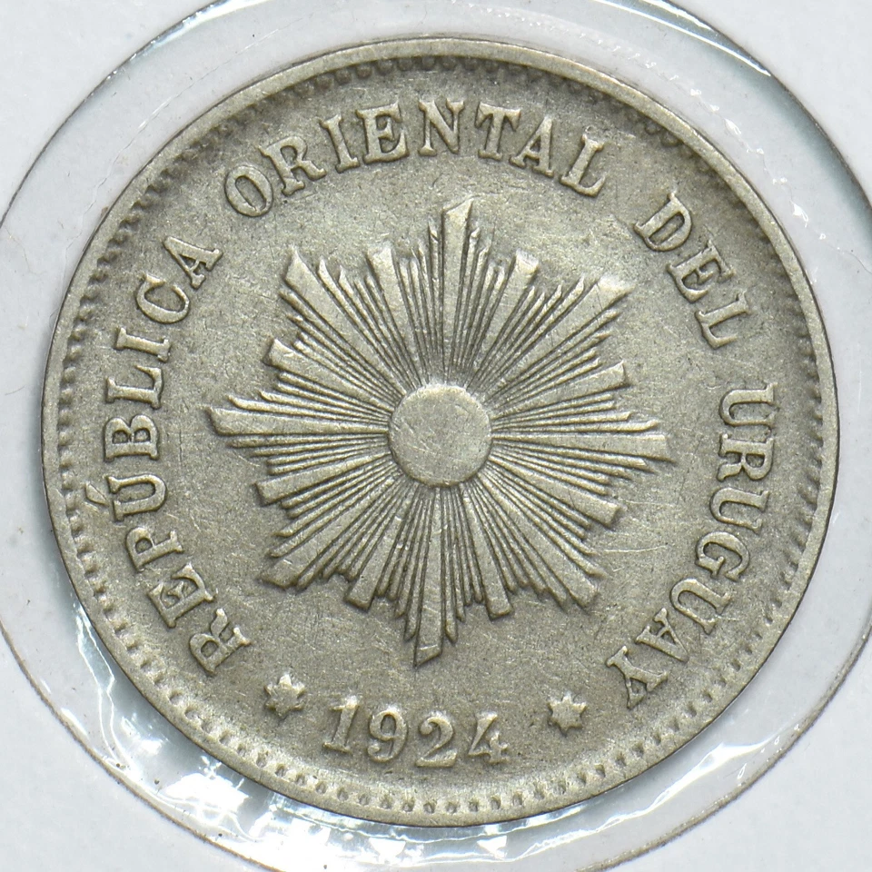 Uruguay 1924 5 Centesimos 298952 combine shipping - Image 1 of 2