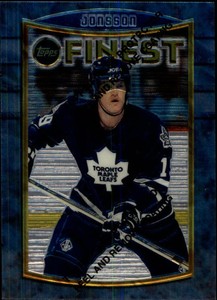 1994-95 Finest Hockey Card #5 Kenny Jonsson UER