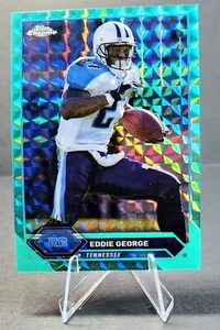 Eddie George 2024 Topps Composite Chrome #34 Aqua Geometric Refractor /175 - Picture 1 of 2