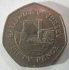 1997 50P Jersey Fifty Pence Coin Bailiwick Castle