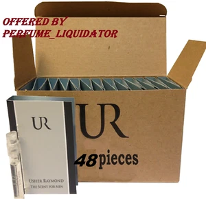 UR cologne for men EDT 48 vial in a card SPRAY RAYMOND USHER - Picture 1 of 2