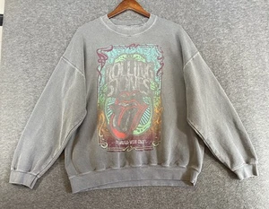 Sudadera The Rolling Stones Talla S/M Gris Polar Retro Remake 1978 Gira Mundial - Imagen 1 de 17
