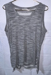Prenda deportiva para mujer Athleta 2 capas sin mangas espalda de corredor talla grande gris - Imagen 1 de 5