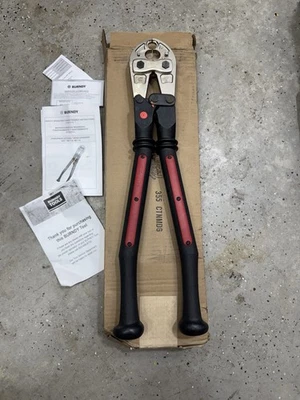 NUEVO Burndy MD-7 8 Posi-Press Hytool Crimpadora de Trinquete Lineman URD SIN Die Foto 1 de 4