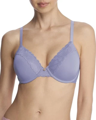 Sujetador Natori Refinado Cielo Cósmico Púrpura Claro Con Aros Correas Ajustables 32C y 36C Foto 1 de 4