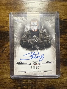 2016 TOPPS WWE UNDISPUTED STING AUTO /299 - Picture 1 of 2