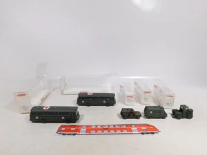 Wiking 1:87 H0 5X MB Bundeswehr BW 696 Bus Binz Trac G 320 Mint Box #EG894-0.5 - Picture 1 of 5