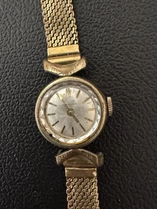 Vintage Girard Perregaux Ladies Gold Filled Watch W/18k Solid Gold Band - Picture 1 of 17