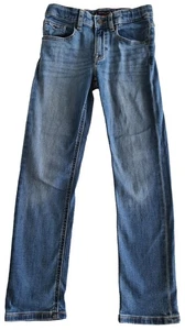 Tommy Hilfiger Kinder Jungen Jeans Denim Hose Slim Größe 140 Blau - Picture 1 of 2