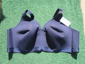 Brandneu Lane Bryant Cacique leicht gefütterter marineblauer BH ohne Bügel Größe 50DD - Bild 1 von 10