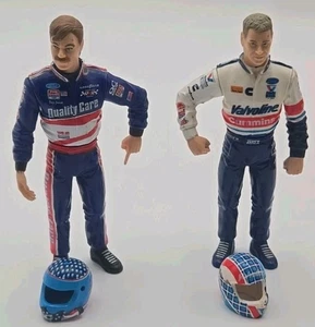 Lot of 2 NASCAR Driver Action Figures - Picture 1 of 3