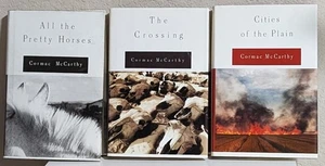 Cormac McCarthy = THE BORDER Trilogy = 3 hardcovers - Picture 1 of 5