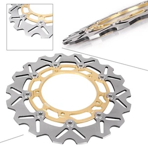 Front Brake Disc Rotor Gold For Yamaha YZF R3/R25 320 2015-2016 XSR900 850 2016 - Picture 1 of 10