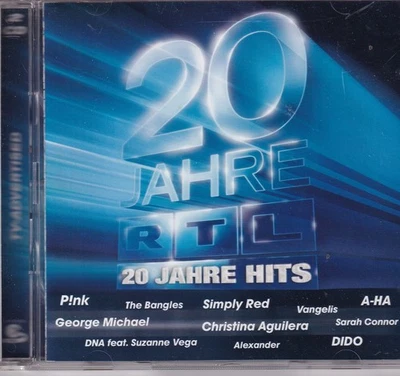 -1760- 20 Jahre RTL Hits - Bangles, A-Ha, Didi u.a.  -Doppel-CD- near mint - Bild 1 von 2