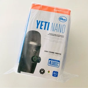 NEW BLUE Yeti Nano Premium Dual Pattern USB Microphone Mic Gaming Podcasting - Afbeelding 1 van 9