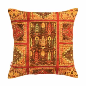 Teppich inspiriert Rost Multi Patchwork Kissenbezug 43x43cm -16"x16" -50% RABATT - Bild 1 von 3