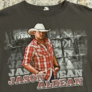 Jason Aldean Sz M 2011 My Kind Of Party Country Artist Music Tour T-Shirt Double
