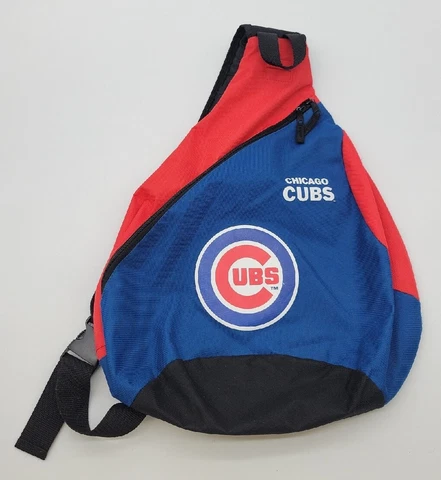 MLB Genuine Merchandise Chicago Cubs Zippered Sling Shoulder Bag Backpack Adults Cover