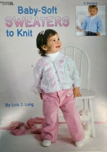 Leisure Arts "Baby-Soft Sweaters to Knit | 8 Designs - Picture 1 of 6