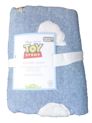 Almohada acolchada Pottery Barn Disney Pixar Toy Story Euro falsa nueva con etiquetas Foto 1 de 4