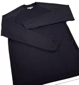 Sport-Tek DryZone Top Uomo Manica Lunga Performance - Nero Varie Taglie - Foto 1 di 3