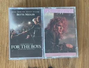 Bette Midler Cassette Tapes Some Peoples Lives & For the Boys FREE POSTAGE - Picture 1 of 6