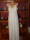Ladies/Women's Vintage Christian Dior Long Nightgown - Bust to 34' - White