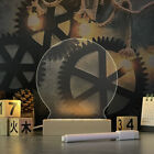 Illuminate Your Nights with Creative Note Board LED Night Light - Energy-Efficie
