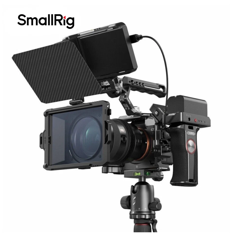 Kit de câmera SmallRig A7 IV (gaiola + alça + mini caixa fosca) para Sony Alpha 7R V|A7 IV - Imagem 1 de 4