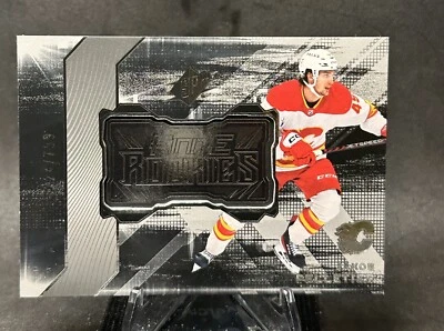 2023-24 Upper Deck SPX Finite Rookies #47 Jakob Pelletier /799 RC Calgary - Image 1 of 2