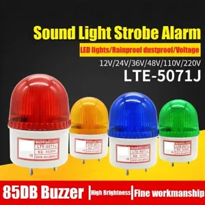 LED5071Flashing Warning Lamp Alarm Fireman Car Industrial Emergency Strobe Light - Picture 1 of 8