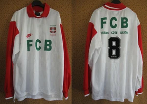 Maillot Football FCB Bayonne Euskadi Nike blanc Homme Manche Longue Vintage - XL - Imagen 1 de 9