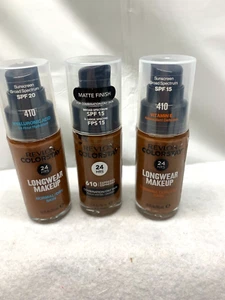 *LOT OF 3* Revlon ColorStay Longwear Foundation-3 Diff items-Combo/Oily/Normal - Picture 1 of 4