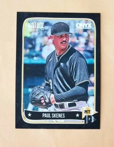 2024 Onyx Vintage Extended Black /10 Paul Skenes #OVPASK Rookie RC SSP - Picture 1 of 4