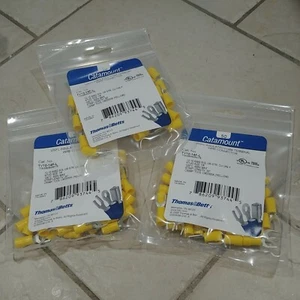 Menge 150 12-10 AWG Vinyl-isolierte Spaten Klemmen-TV10-14F-L Kostenloser Versand - Bild 1 von 5