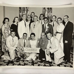 1958 Erie, PA Federation of Young Republicans Convention 8x10 Photo Cambria, PA - Bild 1 von 6