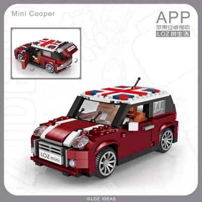 LOZ® Mini Cooper Mini Car Mini Building Block Toy Gift Present Toy 492PCS - Image 1 of 3