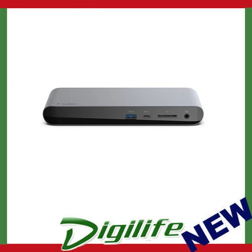 Belkin Thunderbolt 3 Dock Pro Docking Station, Single 8K or Dual 4K, 85W PD - image 1 of 1
