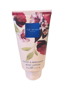 Ted Baker Violet & Bergamot Body Lotion 50ml New Free P&P - Picture 1 of 8
