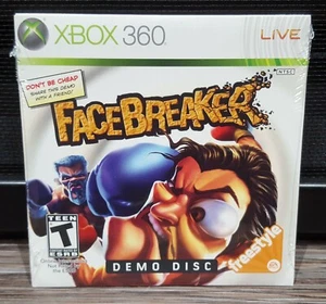 2008 FaceBreaker Boxspiel Original Promo Demo Disc versiegelt neu - Xbox 360 - Bild 1 von 3