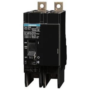BQD290 Siemens 90A 480V 2P Circuit Breaker -SES - Picture 1 of 1