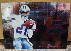 1996 Playoff Deion Sanders Foil Super Bowl XXXL NFL Experience  - Bild 1 von 3