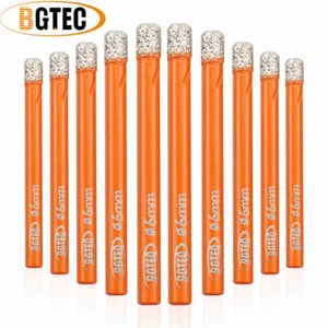 10pcs 8mm Diamond Drilling Bits Set Round Shank Cut Tool Stone Granite Hole Saw - Picture 1 of 9