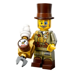 LEGO Minifigures Series 27 Steampunk Inventor #12 Minifigure 71048 - Without Box - Picture 1 of 1