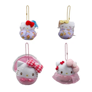 KT Kitty 50TH Plush Doll Keychain Cute Doll Key Chain Pandent Gift - Picture 1 of 10