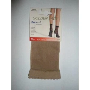 CALZE GOLDEN LADY LYCRA 20 DEN TAGLIA UNICA MELON - Imagen 1 de 1