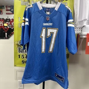 San Diego Chargers Jersey Vintage NFL Pro Line #17 Men Size L - Picture 1 of 20