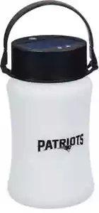 NFL Team New England Patriots solarbetriebene immergrüne Silikon-Solarlaterne - Bild 1 von 1