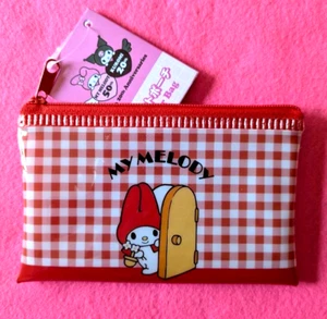 Sanrio Characters MY MELODY Flat Pouch Japan New - Picture 1 of 4