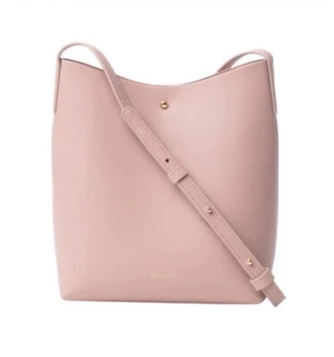 Новый с Ярлыками Самара средний наплечная сумка - розовый пион веганской кожи - Изображение 1 из 3